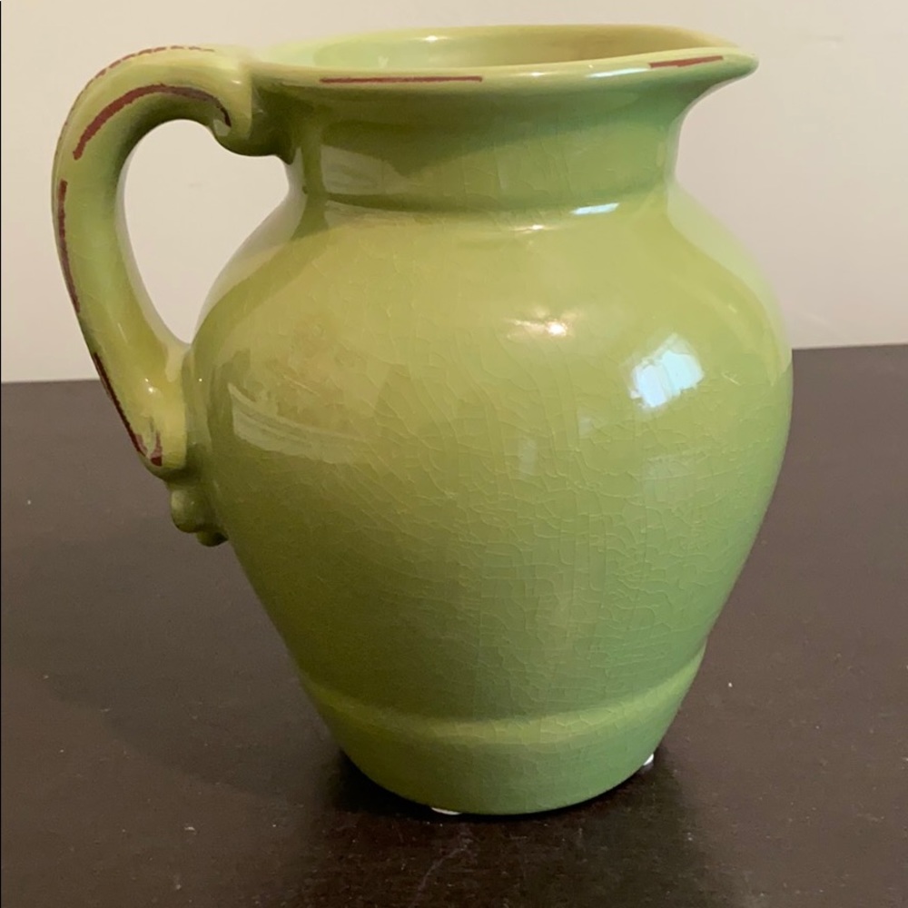 Green pitcher